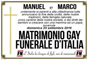 manifesto fn contro nozze gay